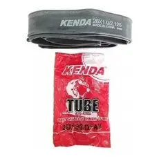 Câmara de ar para bicicleta Kenda 26x1.9/ 2.125 com válvula Schrader de bico grosso