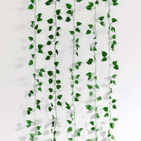 Kit Folhagem Decorativa Planta Artificial Decoração Verde Mesa