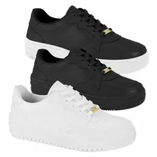 Tênis Vizzano Feminino Casual Plataforma Macia Confortável Dia Moda Passeio Leve Conforto Flatform