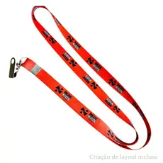 1 Cordão para Crachá Personalizados 12mm