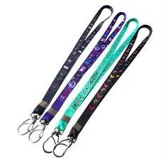 10 Cordões para Crachá Personalizados 12mm com Mosquete