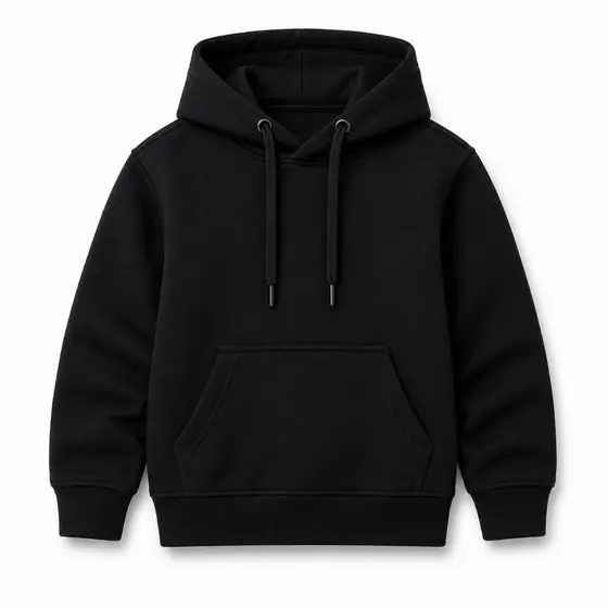 Moletom Infantil Canguru Com Capuz Blusa de Frio Flanelada Quentinha Com Bolsos Criança