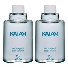 COMBO Refil Deo Corporal Kaiak Masculino 100ml 2 UNIDADES