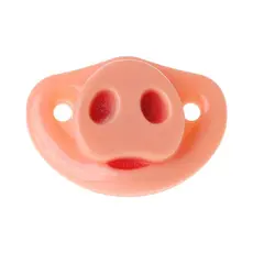 OMG * Chupeta Engraçada Nariz Silicone Chupetas Engraçadas Para Bebês Mordedor Mamilo