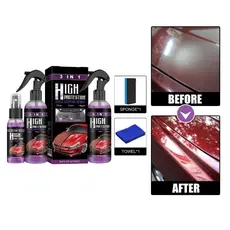 OMG * Pulverizador Revestimento Automotivo, Restaurador Brilho E Removedor Arranhões, Adequado Para Carros,
