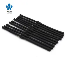 10X Tubo De Mangueira De Combustível Preto Para Motosserra 4500 5200 45Cc 52Cc 58Cc MT-9999 Mangueiras De Plástico Tubos