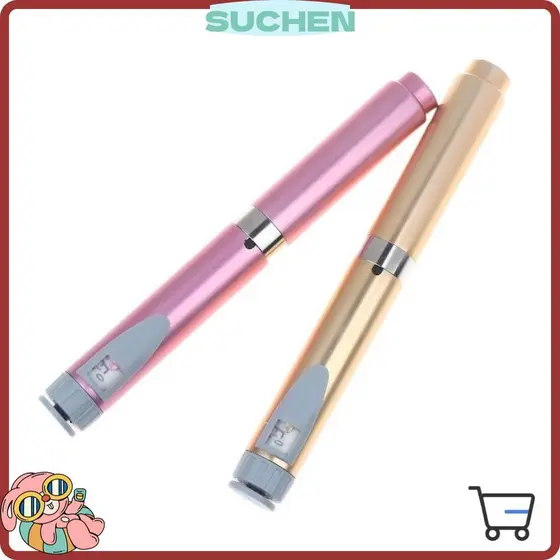 Injetor De Beleza SUCHENBRI , Caneta De Injeção De Insulina De Metal Profissional Universal Portátil Durável