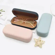 Estojo De Óculos Portátil Retro Simples Para De Sol Mulher Homens Caixa Leitura