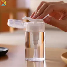 150ml/200ml/300ml Frasco Portátil De Viagem Toner Vazio Prensa Removedor De Unhas Maquiagem Cosmético Dispensador