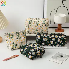 Bolsa Cosmética Leve De Armazenamento Bordada Portátil Elegante Para Produtos De Higiene Pessoal Universitários De Prese