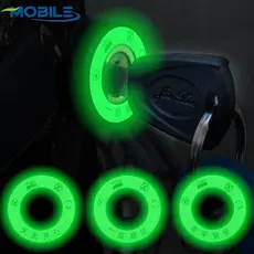 Adesivo Fluorescente De Anel De Interruptor-De Chaveiro Luminoso-Ecologicamente Correto-Protetor Solar À Prova D'água-De