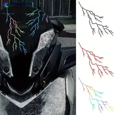 NOBELJIAOO Adesivos Para Corpo De Motocicleta Decoração Estilo Crack Puxar Flor À Prova D'água Decalque Cabeça Frontal A