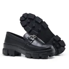 Sapato Feminino Mocassim Oxford Confortavel Blogueira