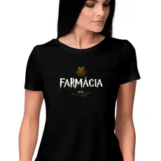 Babylook feminina de Viscolycra Farmácia HP Camiseta feminina profissões I minha profissão HP