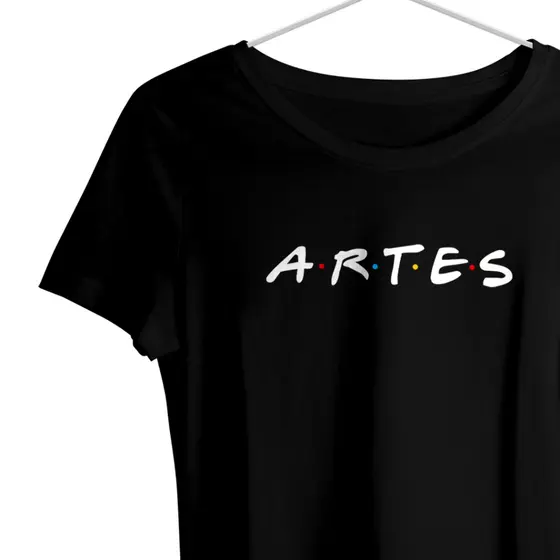 Babylook feminina de Viscolycra FS profissões Artes I Camiseta feminina Artes