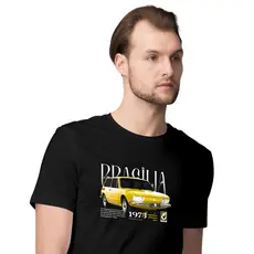 Camiseta masculina Carro clássico Brasília