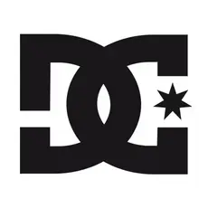 Adesivo Logo Classica Dc Shoes Skate 12CM