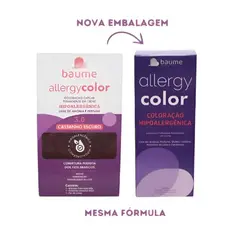 Tinta para Cabelo Coloração Hipoalergênica Baume Allergycolor – Sem Amônia - Louro Claro 8.0