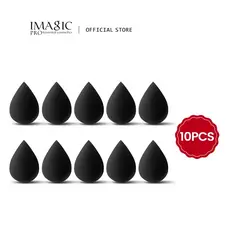 IMAGIC 10 Peças/Kit Maquiagem Conjunto De Esponja Cosmética Macia Colorida Pó Puff Foundation Ferramenta De Beleza Atacado Feminina