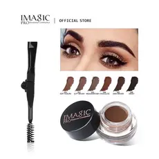IMAGIC Creme Gel de Maquiagem de Tatuagem de Sobrancelha à Prova D’água de Longa Duração para Maquiagem dos Olhos