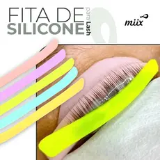 Fitinha Fita de Silicone para Lash Lifting Permanente de Cílios