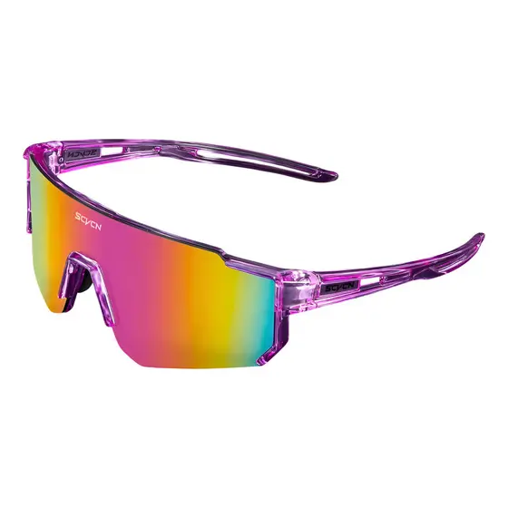 Óculos De Sol Esportivo Baixa Pace Scvcn Espelhado