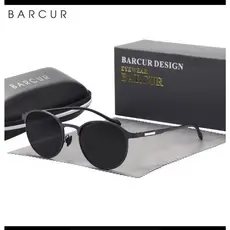 Óculos De Sol Barcur Polarizado UV400 Unissex Proteção Premium Conforto e Estilo Moderno Para Dia a Dia Dirigir Esporte