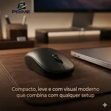 Mouse Sem Fio AOC - Notebook Computador Wireless USB Escritório Home Office 1200 Dpi Estudo