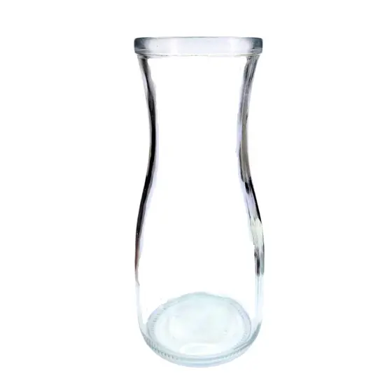 Vidro 500ml jarra terrario centro de mesa transparente suqueira