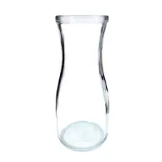 Vidro 500ml jarra terrario centro de mesa transparente suqueira