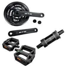 Pedivela Bicicleta GTS + Movimento Central Absolute +Pedal