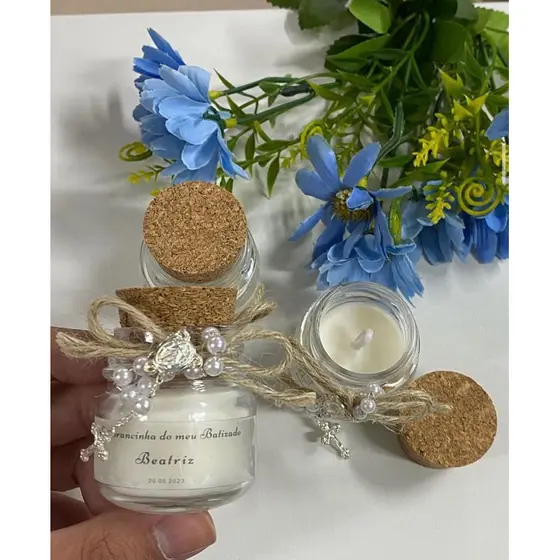 12 vela lembrancinha
