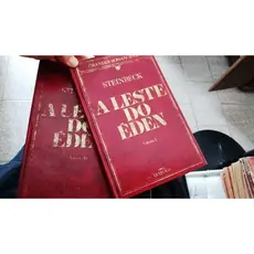A leste do éden - Vol. 1 e 2 - Steinbeck - Coleção completa - 322 pags.