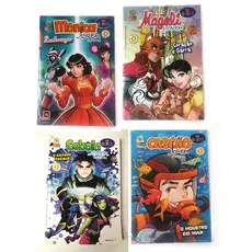 Coleção Turma da Mônica Jovem - Edição especial em Cores - Capa dura - 4 revistas