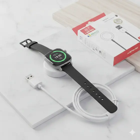 Carregador de Relógio Smartwatch por INDUÇÃO Universal Modelos ULTRA Kapbom KA-K13