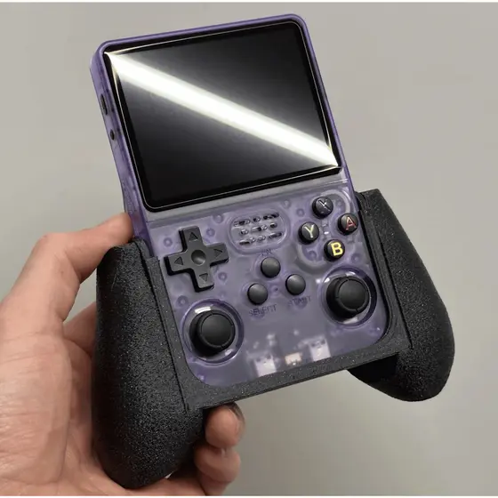 Grip de Mão Ergonômico Para R36S - Acessório Pegada para Jogos retro personalizado