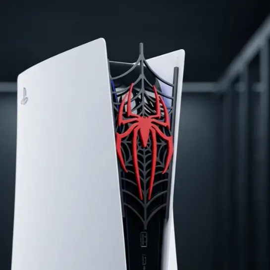 Capa Frontal PS5 – Homem aranha – Fat e Slim – Placa fontal PS5