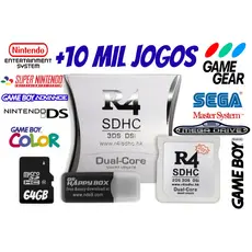 Cartão Cartucho R4 Dual Core 2025 Sd 64gb 10000 Ds 2ds 3ds