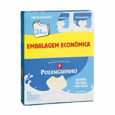 Queijo Polenguinho Processado Uht Original 24 Unidades 17g