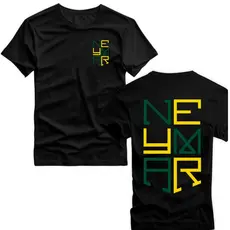 Camisa camisa de time Neymar Junior Camiseta De Algodao Brasil Unissex