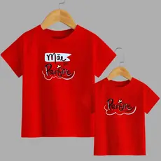 Kit com 2 Camisas Mãe Do Principe e Príncipe Camiseta Combinadinhos Dias Das Mães Presente