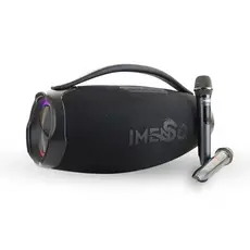 Caixa de Som Bluetooth Imenso X59 40W 4000mAh IPX5 com 2 microfones