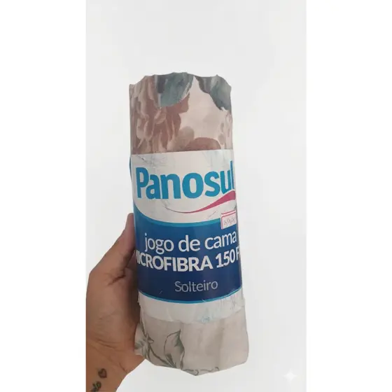 Jogo de Cama Microfibra 150 fios solteiro