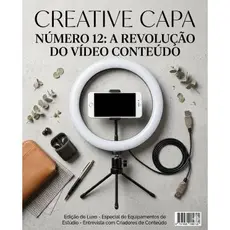 Ring Light LED 8 Polegadas com Suporte para Celular | Iluminação para TikTok, Lives, Fotos e Maquiagem
