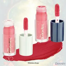Batom Liquido Branca de Neve e Rainha Má -  Acabamento Matte Longa Duração A Prova D'água Hidratante