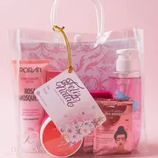Kit Presente SkinCare Rosa Mosqueta - 8 itens - Cuidado Facial e Corporal