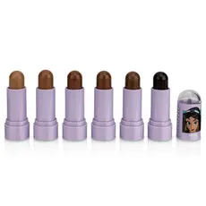Contono Stick Princesas Disney - Textura Cremosa e Facil de Esfumar - Bastão - 6 cores - Fenzza