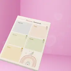 Planner Semanal Agenda Planejadora  Caderno Organizacional Planner Minimalista