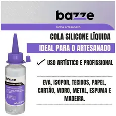 COLA DE SILICONE LIQUIDA 60 ML BAZZE