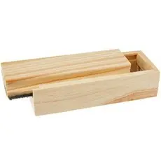 APAGADOR C/ ESTOJO EM MADEIRA SUPER RESISTENTE SERVE PARA OS 2 TIPOS DE QUADRO